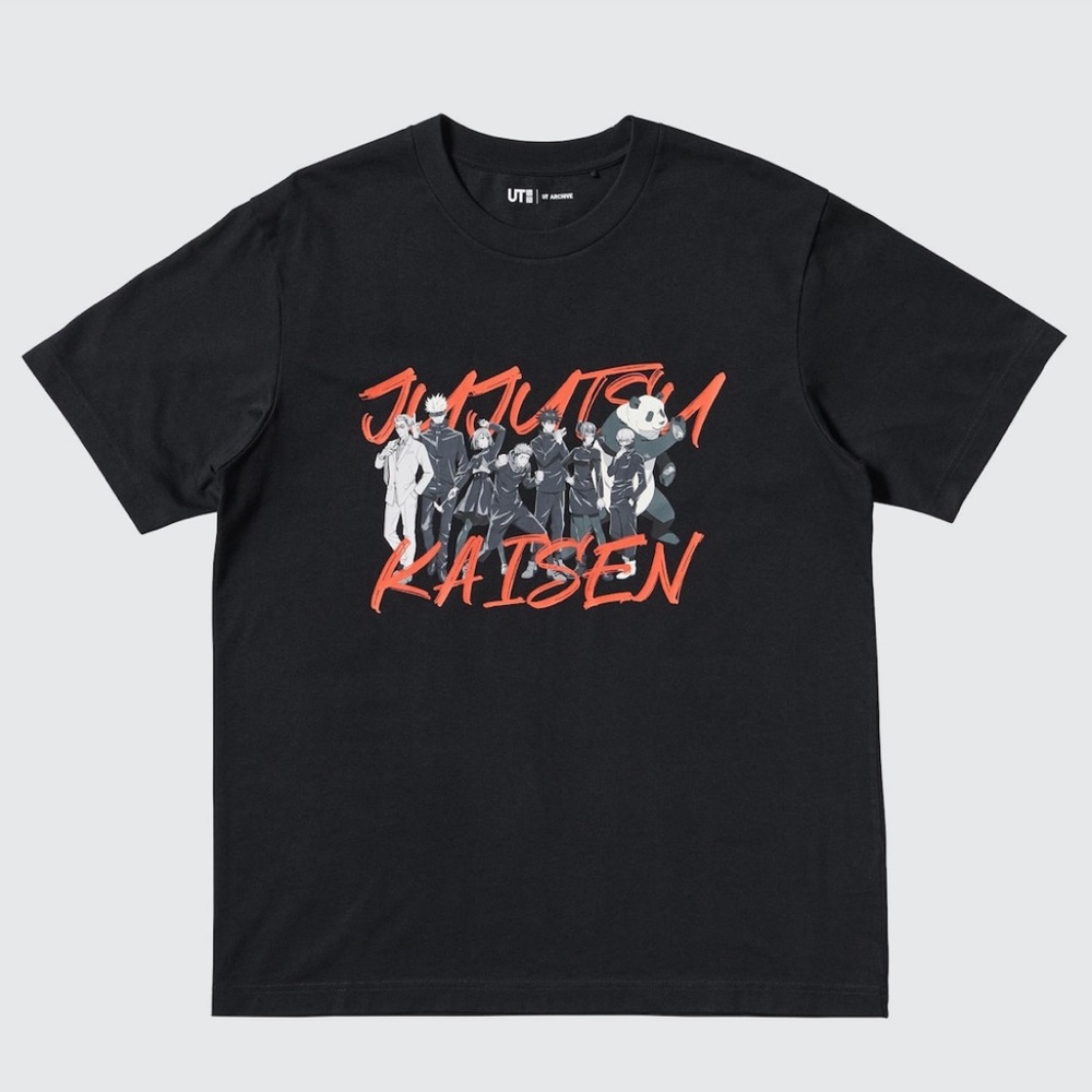NWT Uniqlo Jujutsu Kaisen Graphic T Shirt Top